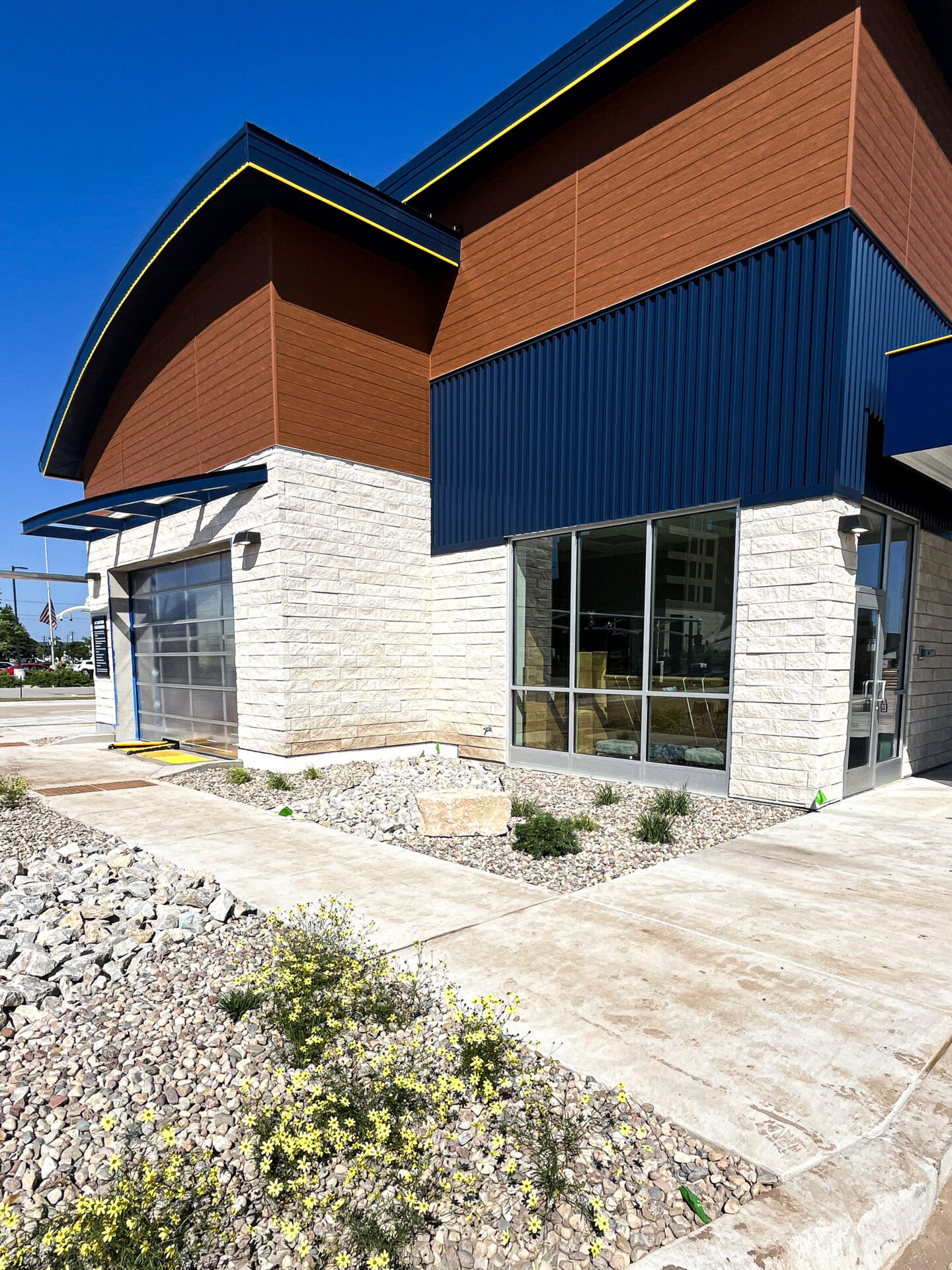 car wash entrance