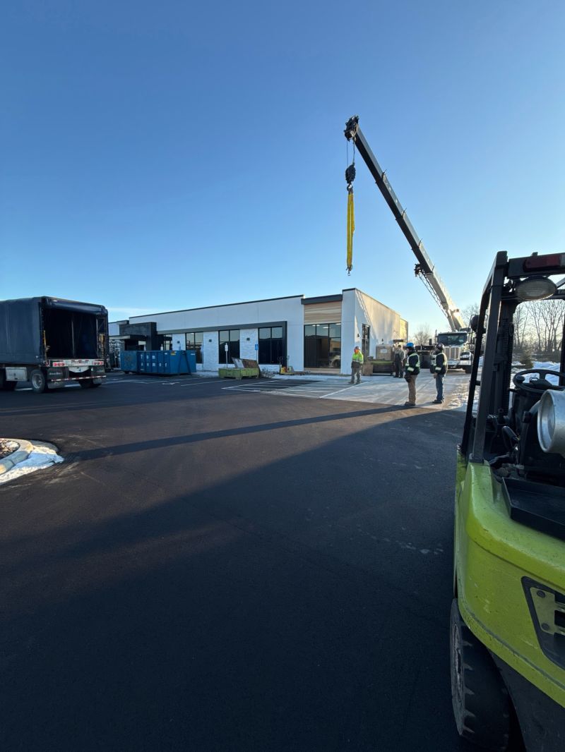 Strack, a healthcare construction contractor in Minnesota, is installing MRI equipment for Rayus Radiology.