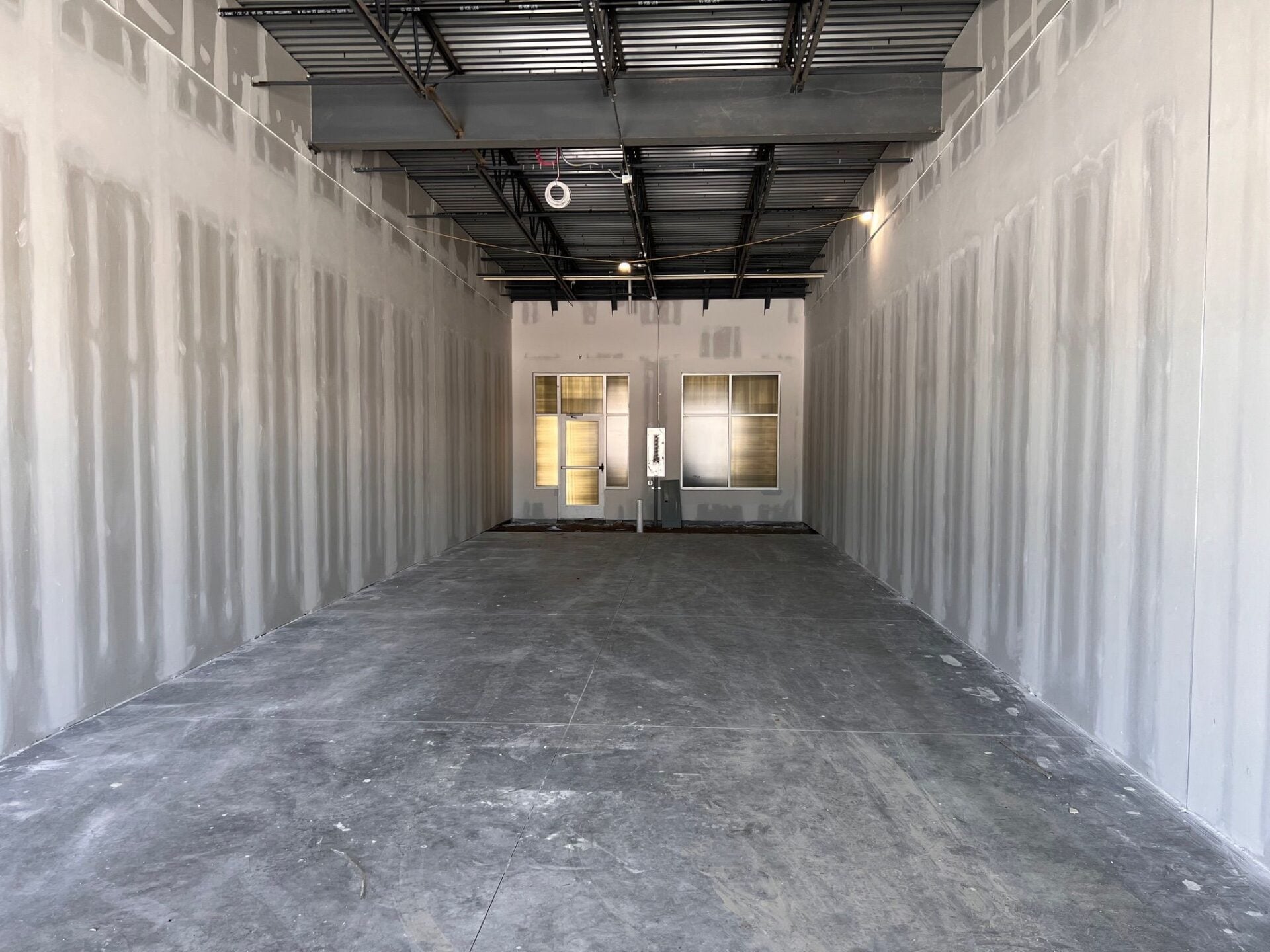 Multi-Tenant Contractor in Minnesota is finishing construction of the building.